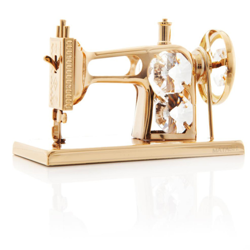 MatashiCrystal Sewing Machine Ornament & Reviews Wayfair Canada